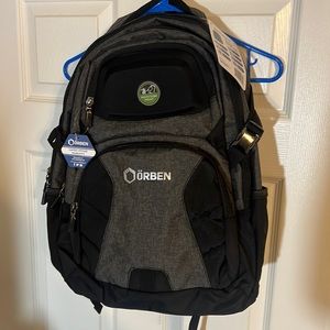 Orben Laptop Backpack adjustable straps. Multiple compartments.